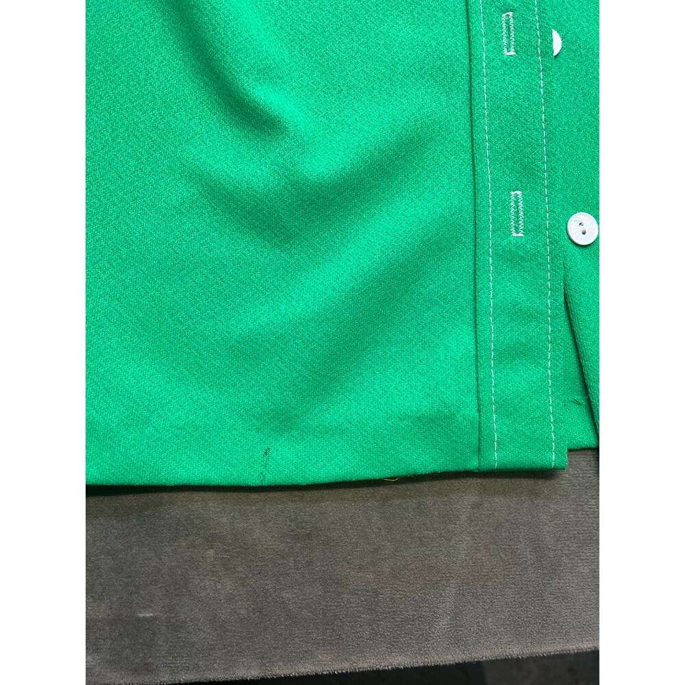 Vintage green Lady Blair button up long sleeve shirt Large - Picture 2 of 7